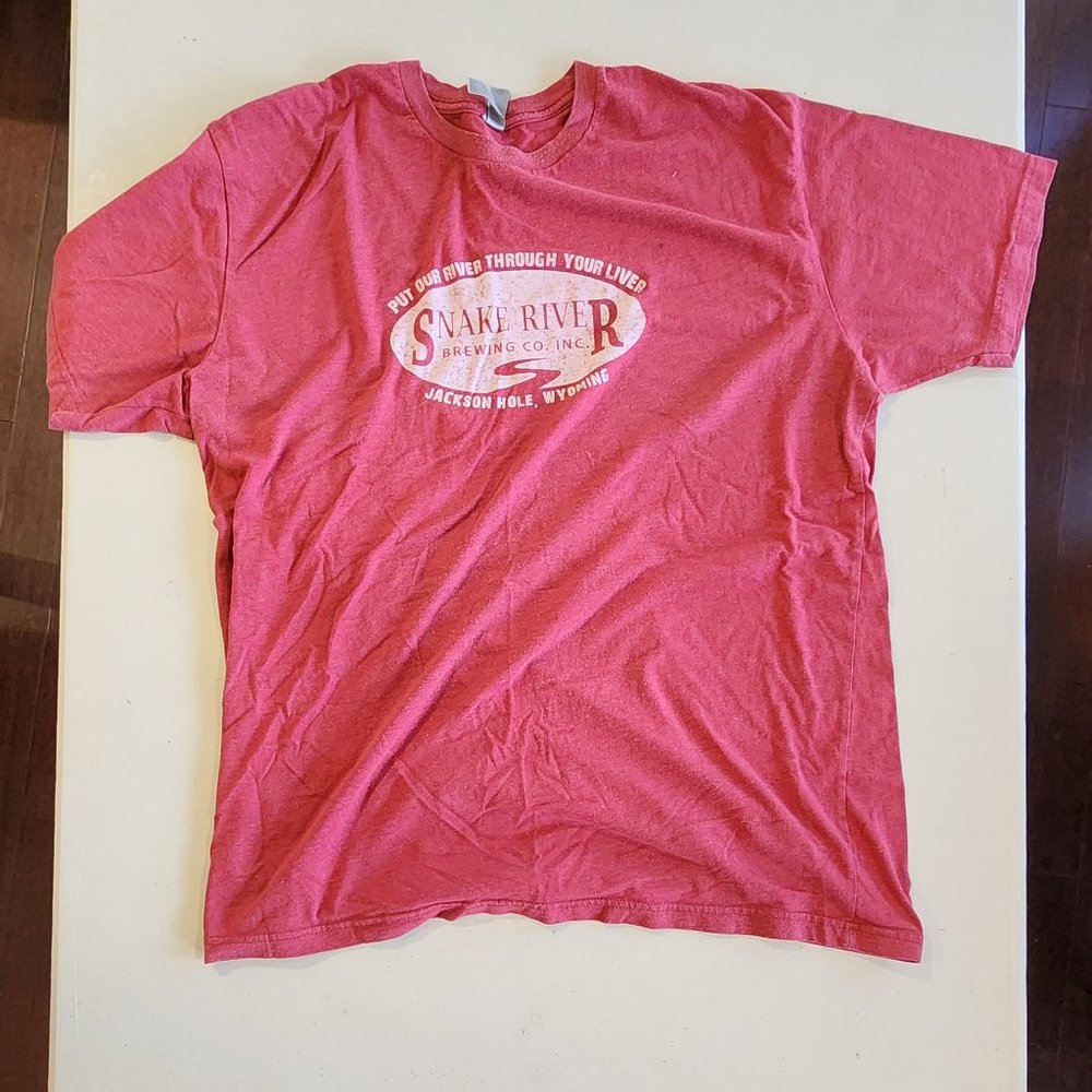 Next Level Snake River Brewing Company Jackson Hole Wyoming Tshirt